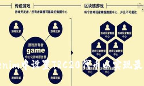 如何在Tokenim中设置TRC20代币以实现最佳交易体验